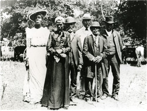 Juneteenth day celebration in Texas, 1900